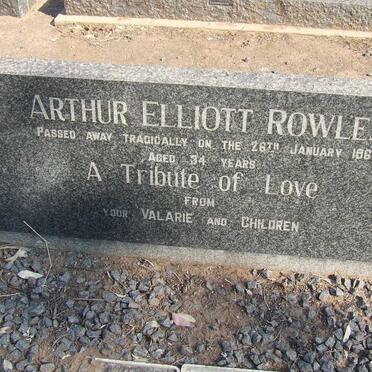 ROWLES Arthur Elliott -1961