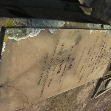 ROSS Charles -1865 &amp; Anne -1867 