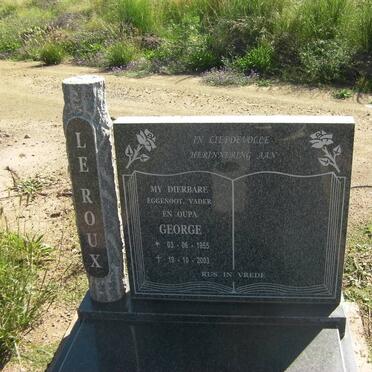 ROUX George, le 1955-2003