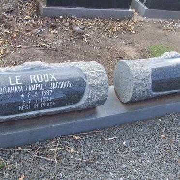 ROUX Abraham Jacobus, le 1937-1980