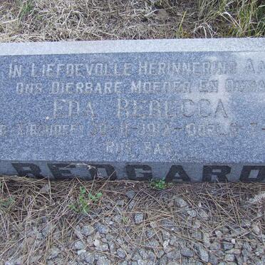 REDGARD Eda Rebecca nee KIRCHOFF 1912-1972