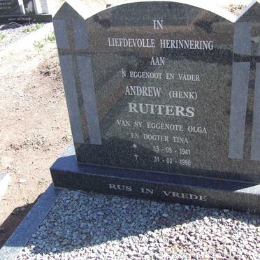 RUITERS Andrew 1941-1990