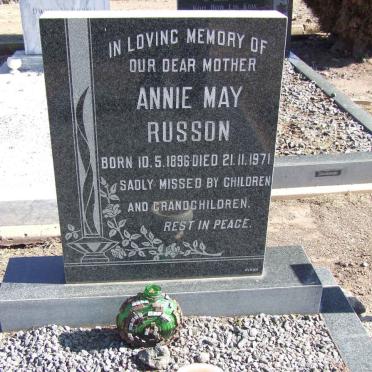RUSSON Annie May 1896-1971