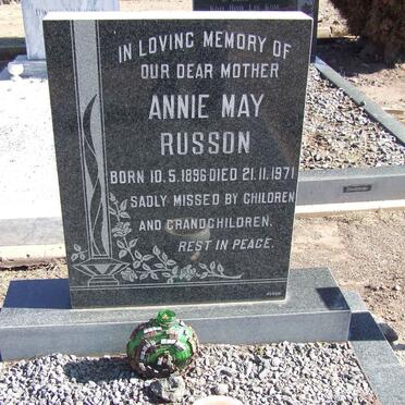 RUSSON Annie May 1896-1971