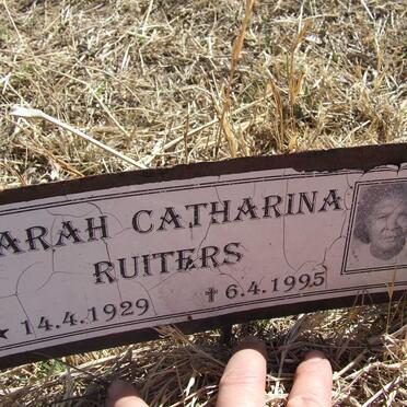 RUITERS Sarah Catharina 1929-1995