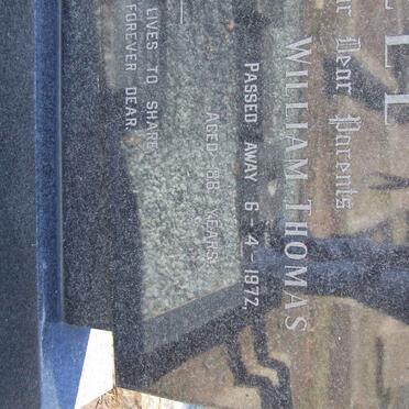 RUSSEL William Thomas -1972