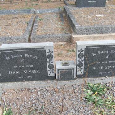 SUMNER Isaac 1882-1971 &amp; Alice 1887-1967
