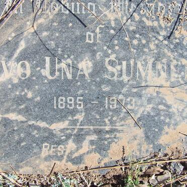 SUMNER George -1941 &amp; Augusta -1931 :: SUMNER Ivo Una 1895-1973