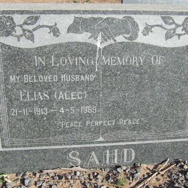 SAHD Elias 1913-1969