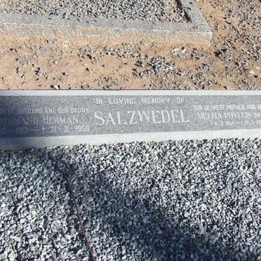 SALZWEDEL Ferdinand Herman 1913-1959 &amp; Melita Phyllis MOODY 1911-2005