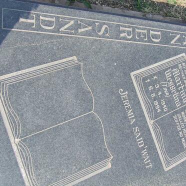 SANDT Martina Wesselina, van der 1940-1994