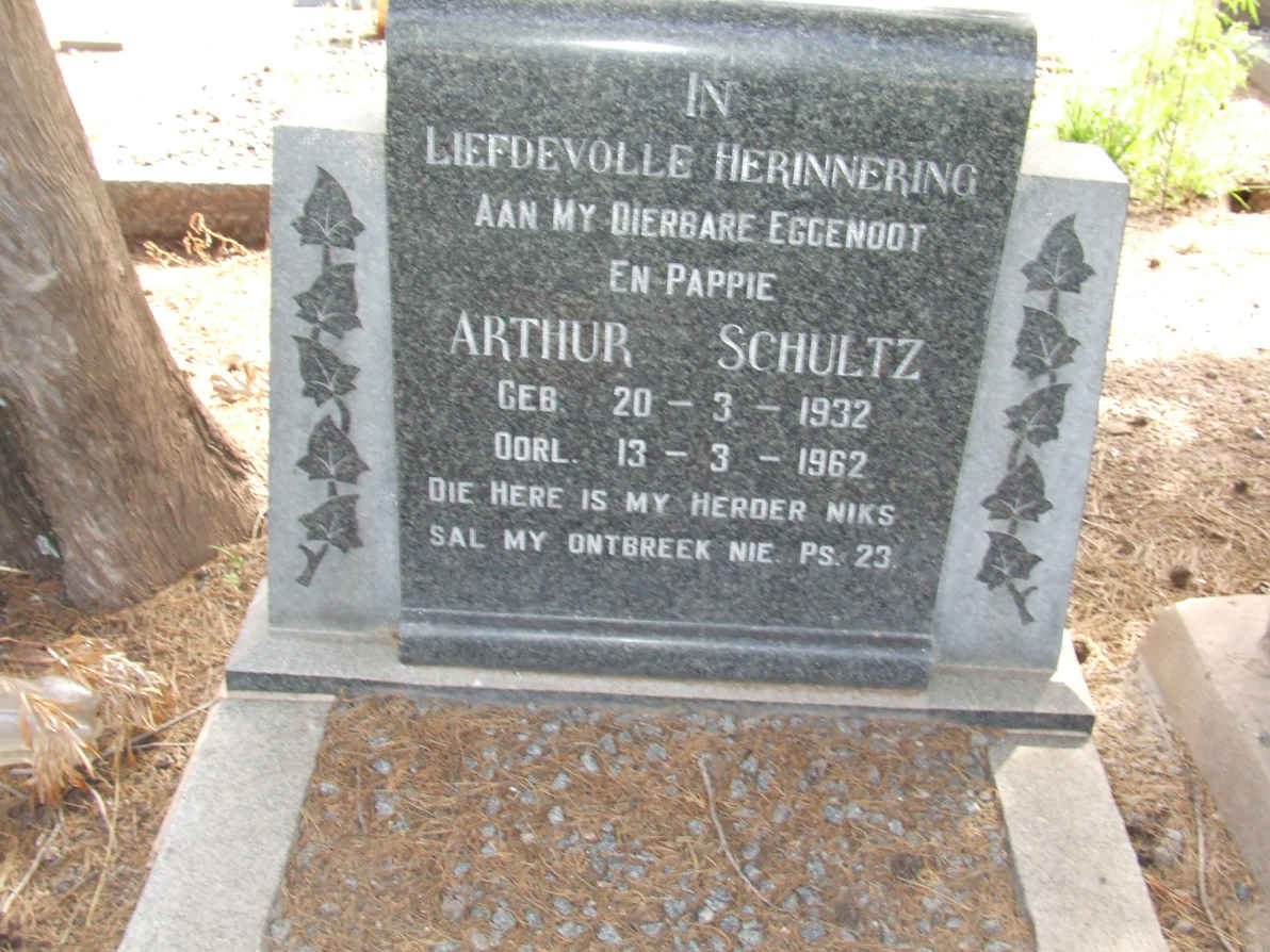 SCHULTZ Arthur 1932-1962