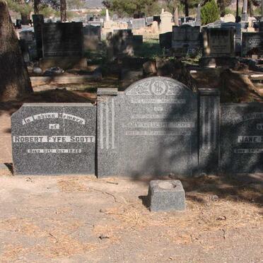 SCOTT Robert Fyfe -1948 :: SCOTT Mary Gillespie -1940 :: SCOTT Jane -1968