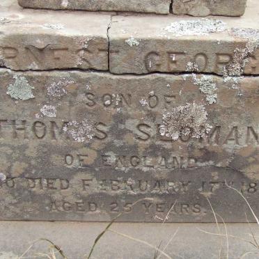 SLOMAN Ernest George -1895