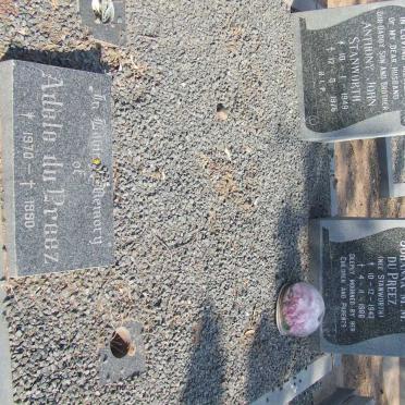 STANWORTH  :: DU PREEZ