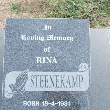 STEENEKAMP Rina 1931-2005
