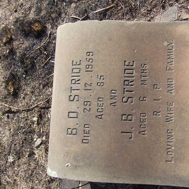 STRIDE B.D. -1959 :: STRIDE J.B.