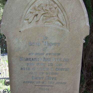 STOLSIE Margaret Ann -1910 :: GROVE Daisy