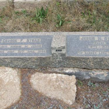 STEAD George F. -1944 &amp; Jessie M. MORON 1872-1955