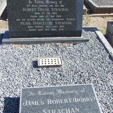 STRACHAN Robert Edgar 1894-1968 &amp; Pearl Marcelline CASSIDY 1904-1976 :: STRACHAN James Robert 1929-1989