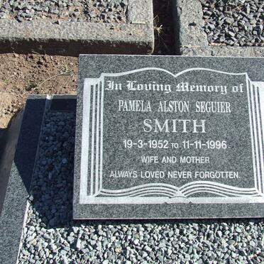 SMITH Pamela Alston Seguier 1952-1996