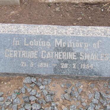 SMAILES Gertrude Catherine 1891-1954