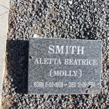 SMITH Aletta Beatrice 1908-1994