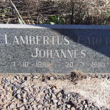 SMITH Lambertus Carel Johannes 1898-1980 