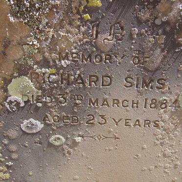 SIMS Richard 1861-1884