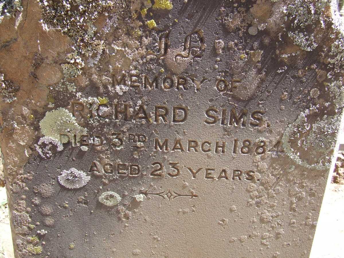 SIMS Richard 1861-1884