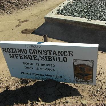 SIBULO Nozimo Contance, Mfenqe 1950-2004