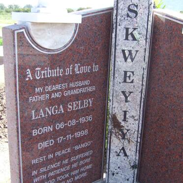 SKWEYIYA Langa Selby 1936-1998