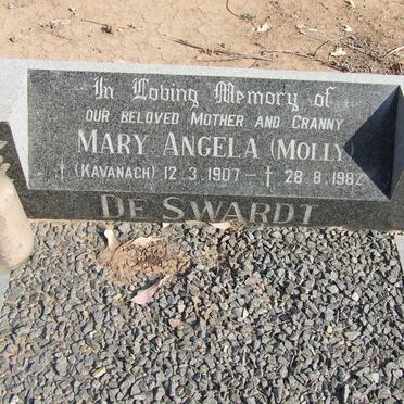SWARDT Mary Angela, de nee KAVANACH 1907-1982