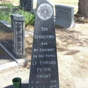 SWART Edward Peter 1940-1974