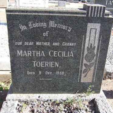 TOERIEN Martha Cecilia -1958