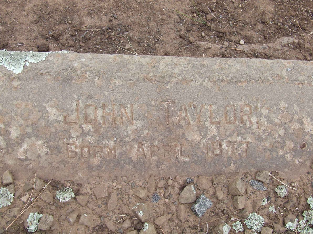 TAYLOR John 1877-