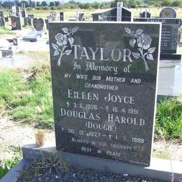 TAYLOR Douglas Harold 1927-1999 &amp; Eileen Joyce 1926-1991 
