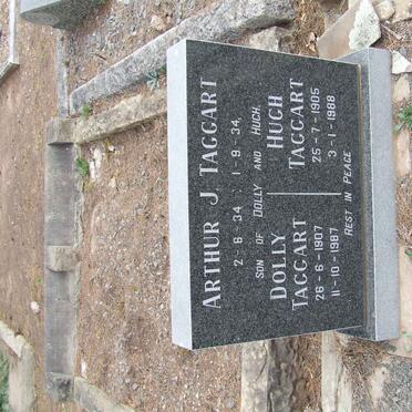 TAGGART Hugh 1905-1988 &amp; Dolly 1907-1987 :: TAGGART Arthur J. 1934-1934