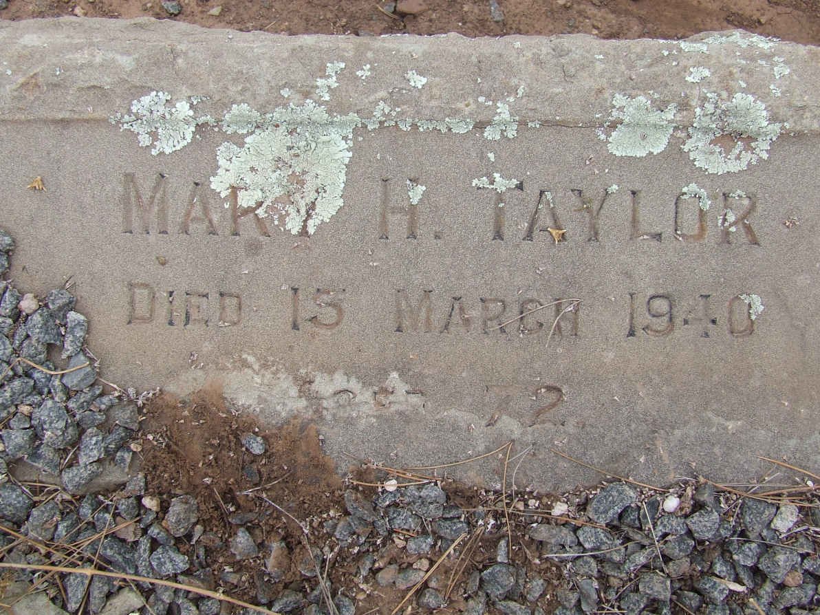 TAYLOR Mary H. -1940