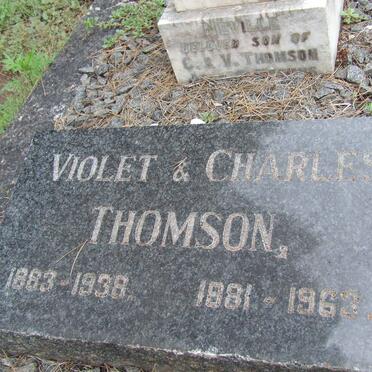 THOMPSON Charles 1881-1963 &amp; Violet 1883-1938 :: THOMPSON Neville