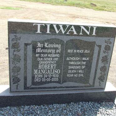 TIWANI Robert Mangaliso 1939-2005