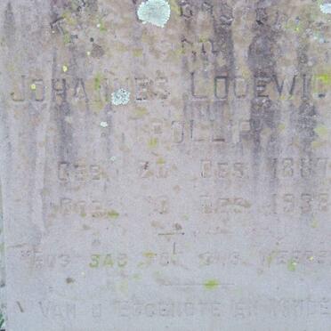 TROLLIP Johannes Lodewicus 1887-1932