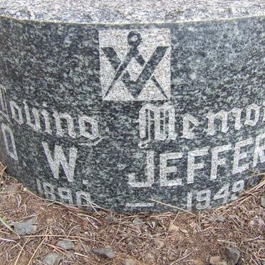JEFFERY O.W. 1890-1949