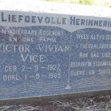 VICE Victor Vivian 1927-1965