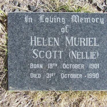 SCOTT Helen Muriel 1901-1990