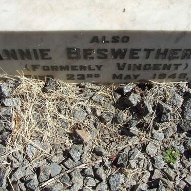 BESWETHERICK Annie formerly VINCENT -1946