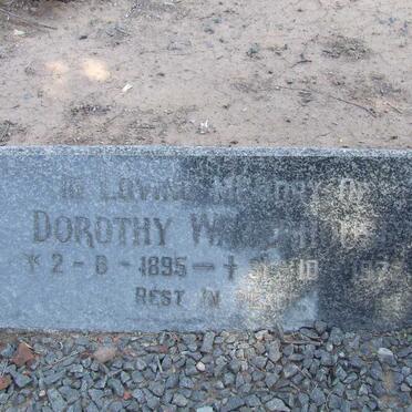 WATERHOUSE Dorothy 1895-1972