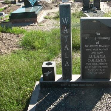 WATALA Lulama Colleen 1951-2004