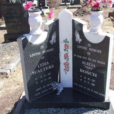 WALTERS Lydia 1952-1981 :: BOSCH Alecia 1971-2008
