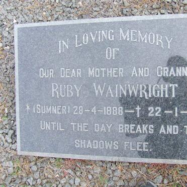 WAINWRIGHT :: VAN DER MERWE :: SUMNER